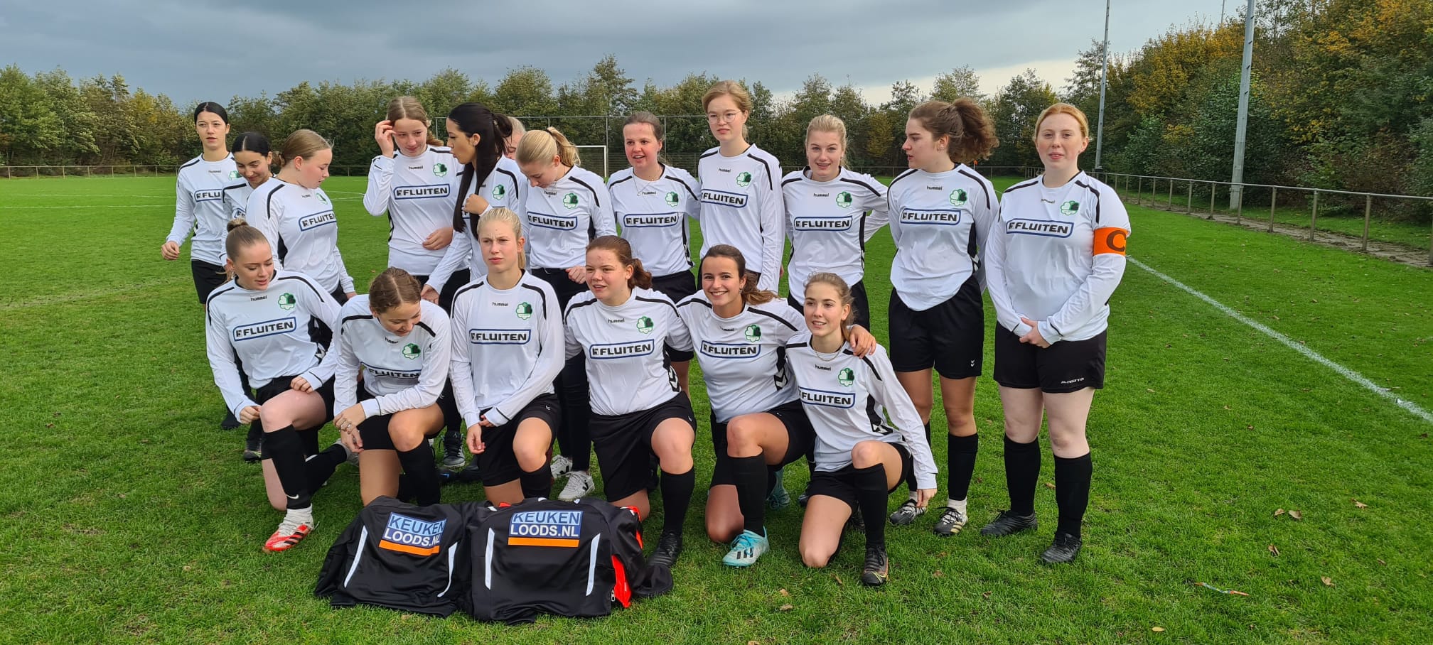 Local football team in Waddinxveen supported by Survey4X